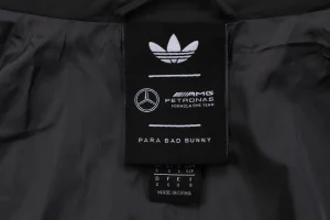 Adidas × F1 Mercedes Stand Collar Racing Jacket Brand label