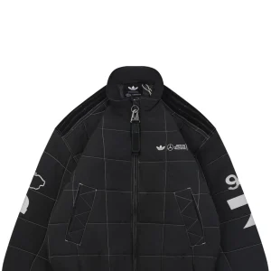Adidas × F1 Mercedes Stand Collar Racing Jacket