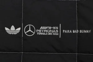 Adidas × F1 Mercedes Stand Collar Racing Jacket Print