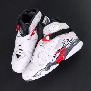 Air Jordan 8 Retro “Bugs Bunny” top view showing upper and strap system