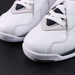 Air Jordan 8 Retro “Bugs Bunny” toe box detail with white leather stitching