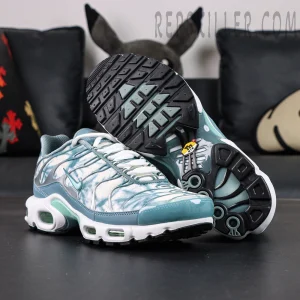 Nike Air Max Plus Palm Pack Waterway outsole view with rubber tread and TN structure