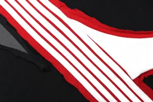 Balenciaga Colorblock Wide-Leg Runway Pants