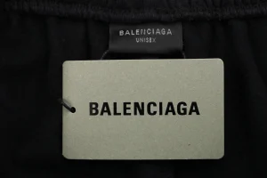 Balenciaga Colorblock Wide-Leg Runway Pants Brand label