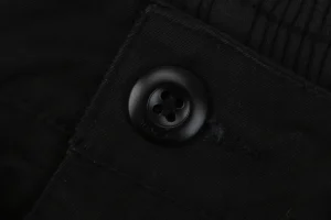 Balenciaga Pocket Logo Panelled Cargo Pants Button