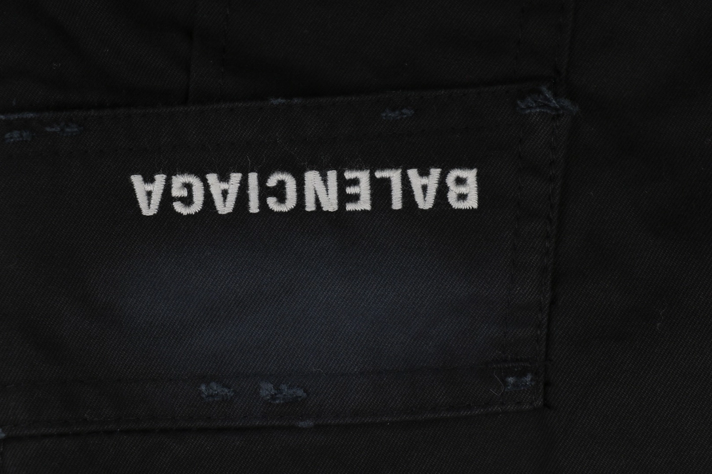 Balenciaga Pocket Logo Panelled Cargo Pants Brand
