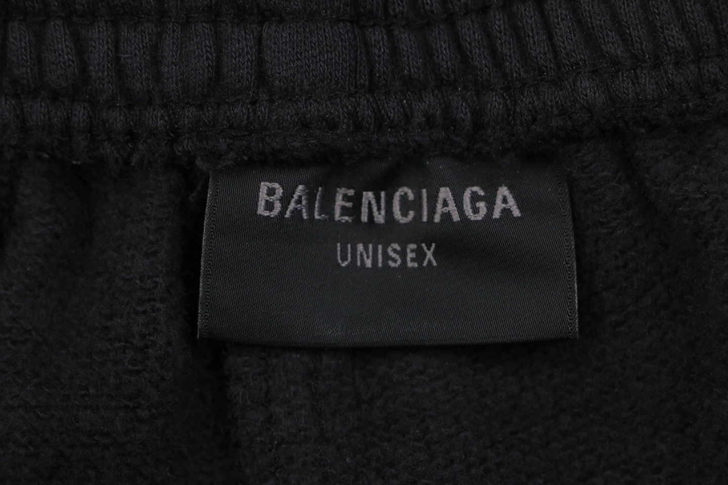 Balenciaga Pocket Logo Panelled Cargo Pants Brand label
