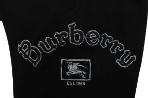 Burberry Embroidered Equestrian Knight Logo Sweatpants Brand