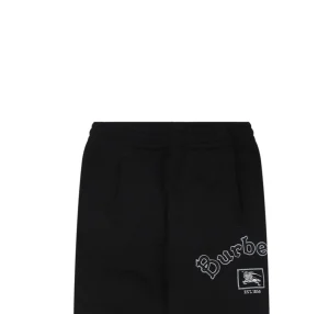 Burberry Embroidered Equestrian Knight Logo Sweatpants