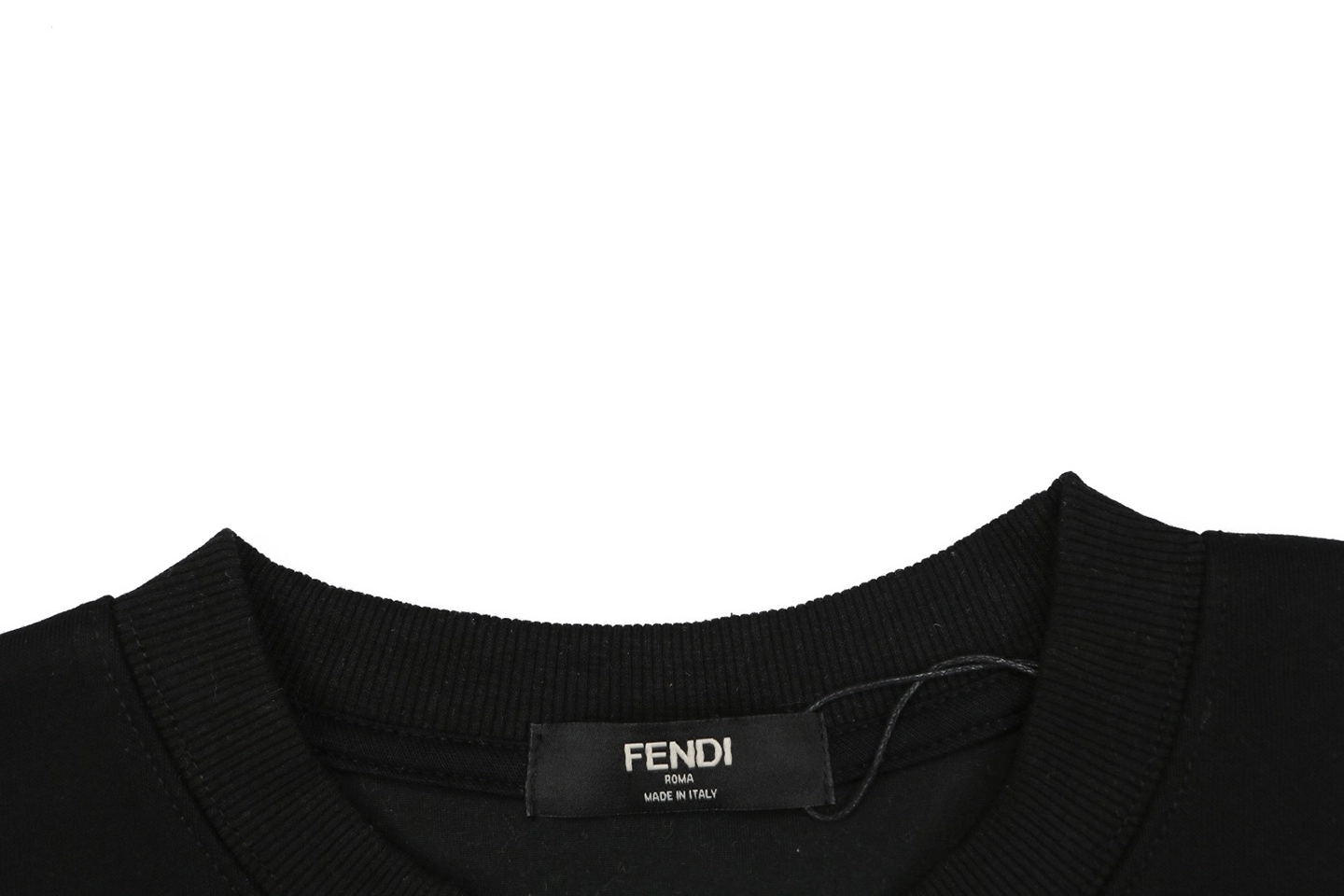 Fendi × Heytea Collaboration Crewneck Sweatshirt Collar