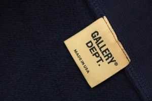 Gallery Dept Hand-Painted Graffiti Letter Hoodie Wash label