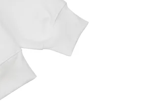 L Wave Anagram Print Crewneck Sweatshirt Cuff