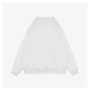 L Wave Anagram Print Crewneck Sweatshirt Back view