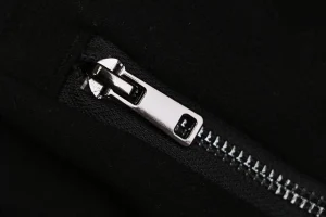 Moncler Logo Drawstring Wool-Blend Tapered Pants Black Zipper puller