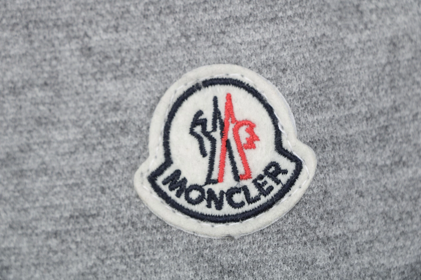 Moncler Logo Drawstring Wool-Blend Tapered Pants Grey Brand