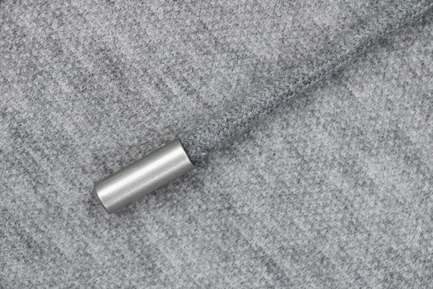 Moncler Logo Drawstring Wool-Blend Tapered Pants Grey