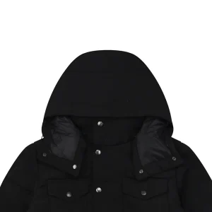 Moncler Rouge Hooded Down Jacket #MX-30 Black