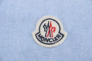 Moncler Signature Embroidered Pocket Shirt Brand label