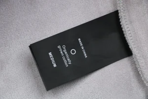 Moncler Small Logo Crewneck Sweatshirt Grey Wash label