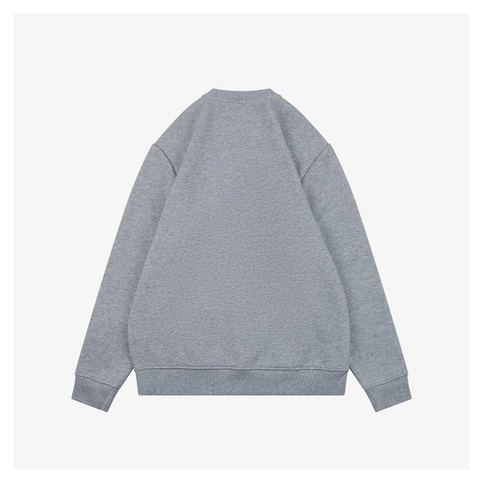 Moncler Small Logo Crewneck Sweatshirt Grey Back view