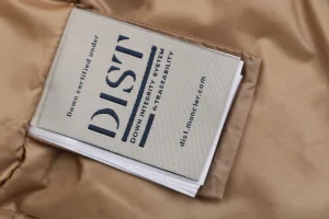 Moncler Tongass Utility Down Vest #MX-33 Brown Wash label