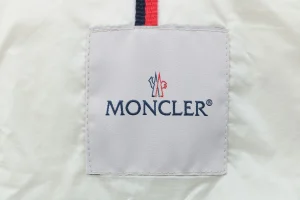 Moncler Vouyere Maya 2 Hooded Down Jacket #510 White Brand label