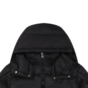 Moncler Vouyere Maya 2 Hooded Down Jacket #510 Black