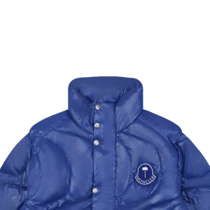 Moncler x Palm Angels Haunani Stand Collar Down Jacket Blue