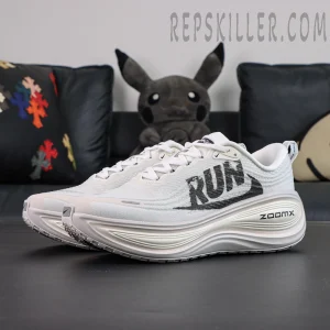 Nike Vomero Plus Run Pack white colorway running shoes front side view