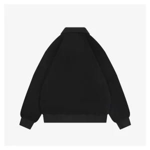 Ralph Lauren Embroidered Pony Double-Fleece Polo Shirt Back view