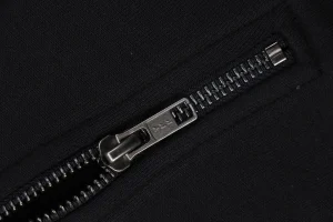 Ralph Lauren Pony Logo Half-Zip Polo Sweatshirt Zipper puller