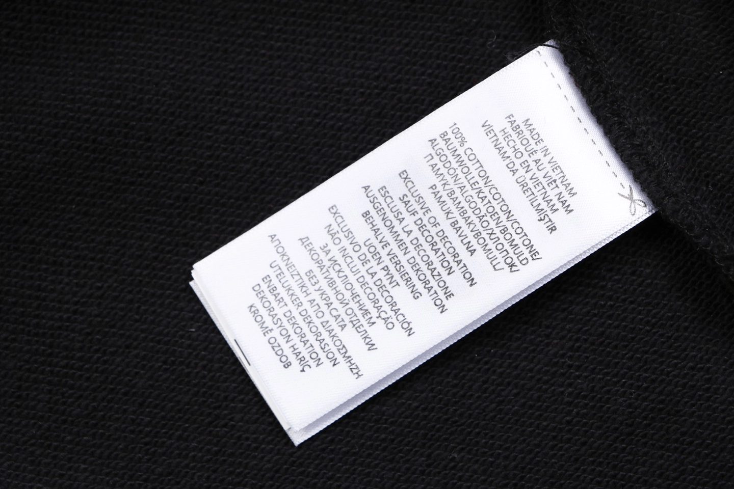 Ralph Lauren Pony Logo Half-Zip Polo Sweatshirt Wash label