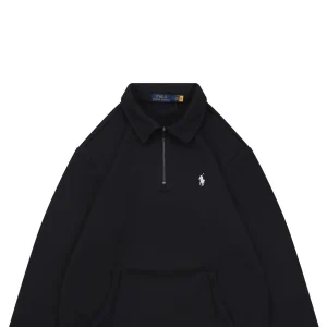 Ralph Lauren Pony Logo Half-Zip Polo Sweatshirt
