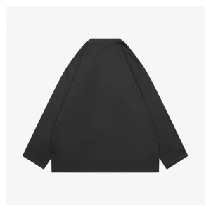 We11done Neon Green Repeated Logo Printed Shirt Back view