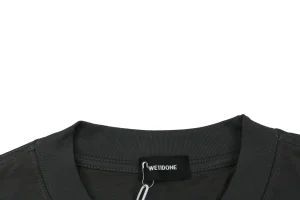 We11done Neon Green Repeated Logo Printed Shirt9.jpeg