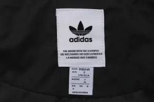 Adidas Originals Trefoil Logo Hooded Down Jacket Black Brand label