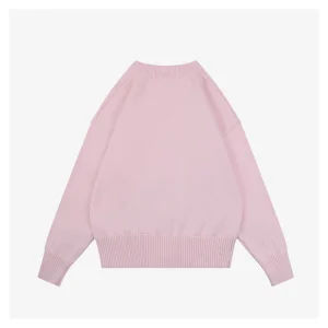 Ami De Cœur Embossed V-Neck Knit Cardigan9.jpeg