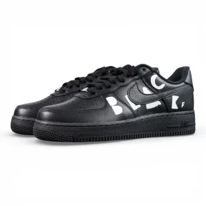 BLACK Comme des Garçons x Nike Air Force 1 Low Retro 'Black'