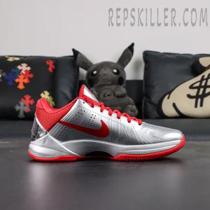 Caitlin Clark x Nike Zoom Kobe 5 Protro “Rookie of the Year” basketball shoes, full side view with low-cut profile and Zoom midsole