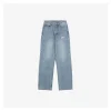 Nike Swoosh Embroidered Denim Trousers