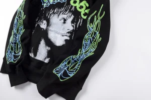 Sp5der 555 Portrait Web Sleeve Hoodie10