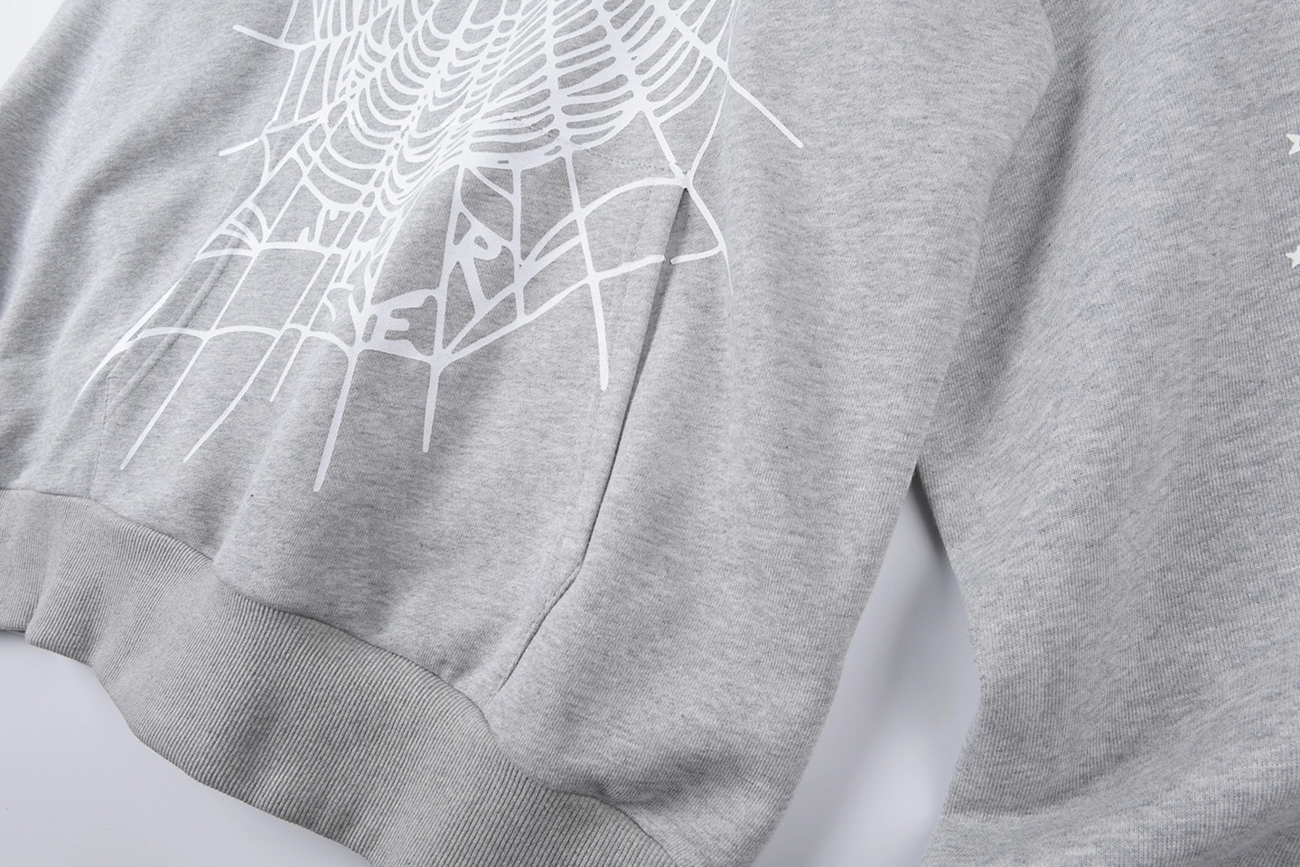 Sp5der Ashweb Grey Arachnophobia Hoodie6