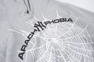 Sp5der Ashweb Grey Arachnophobia Hoodie8