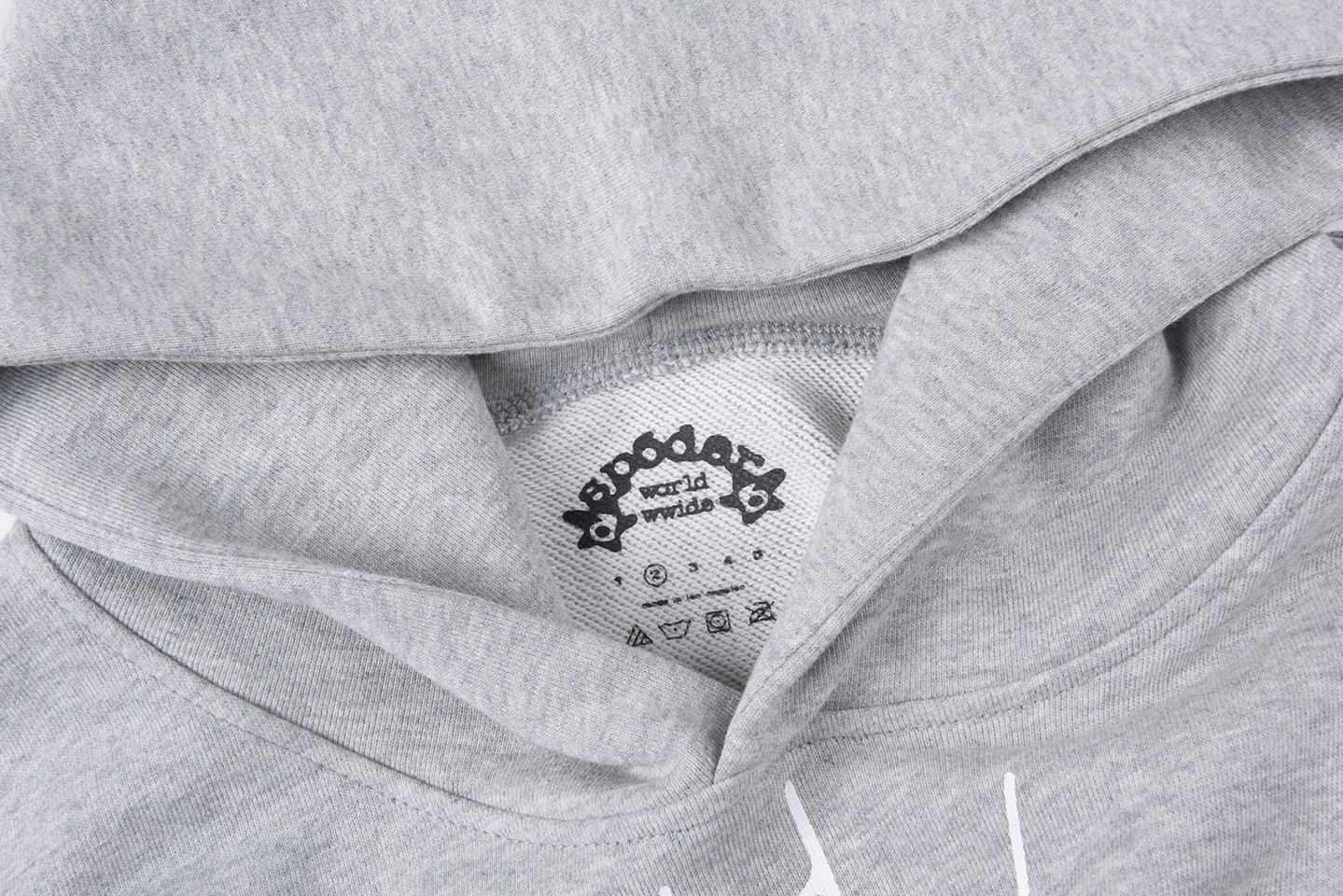 Sp5der Ashweb Grey Arachnophobia Hoodie9