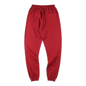 Sp5der Crimson Gold Web Graphic Sweatpants Back view