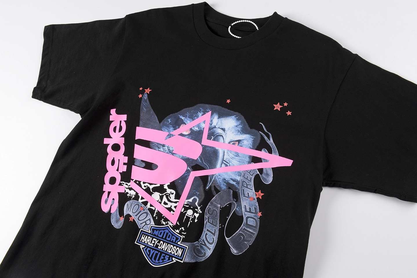 Sp5der Harley Georgia Star Graphic T-Shirt5