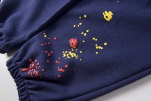 Sp5der Insect Groupe Splatter Graphic Sweatpants6