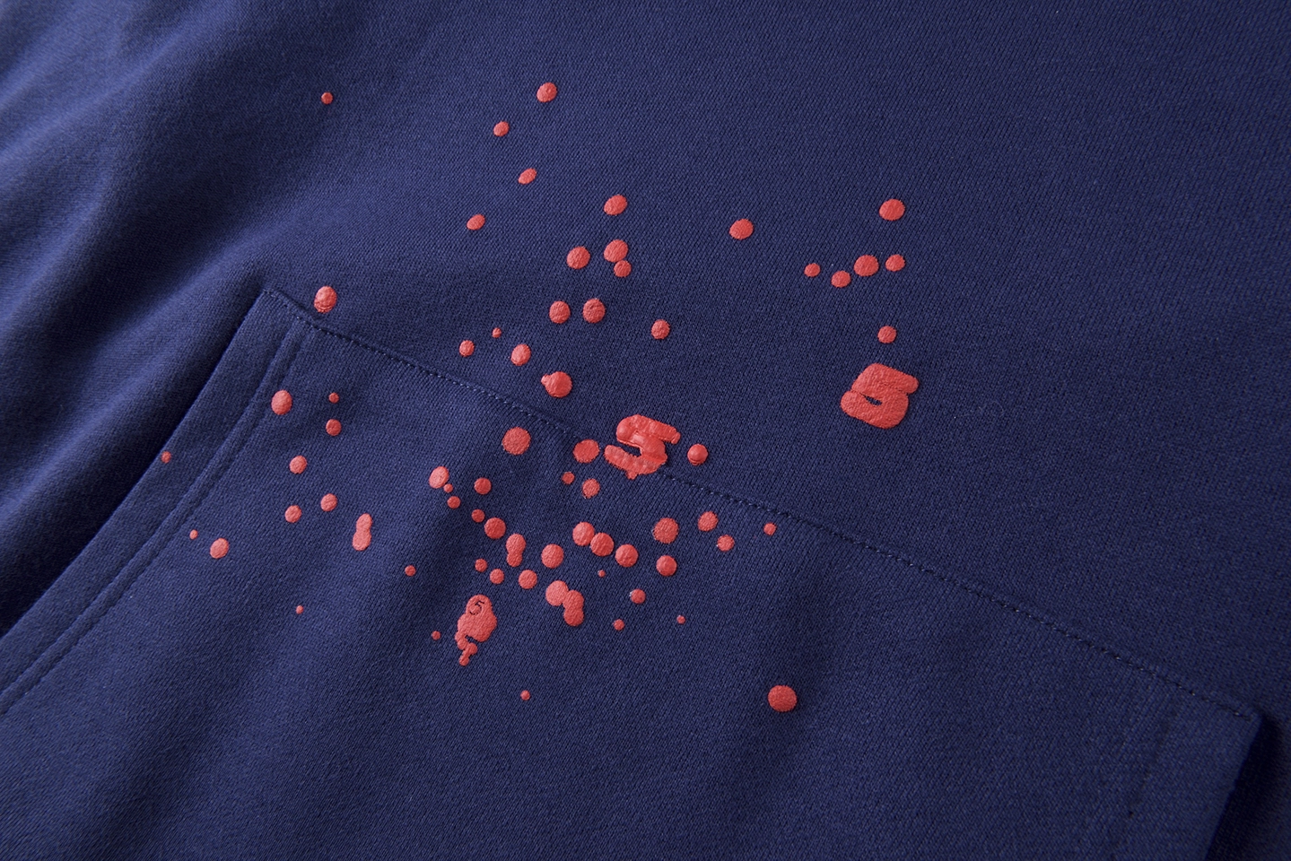 Sp5der Insect Groupe Splatter Web Hoodie10