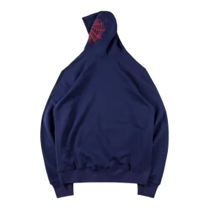 Sp5der Insect Groupe Splatter Web Hoodie Back view