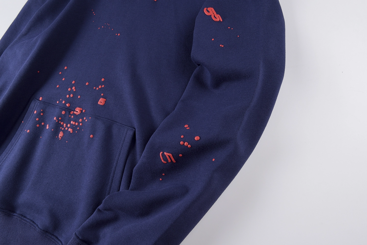 Sp5der Insect Groupe Splatter Web Hoodie4